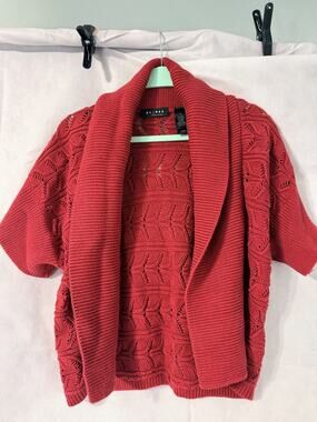 Axcess by Liz Claiborne Women's Cardigan Red M